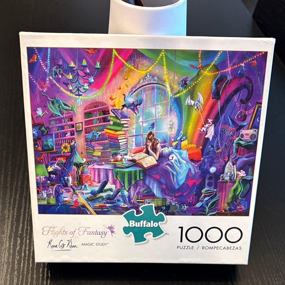 Buffalo Games 1000-Piece Puzzle - Flights of Fantasy Magic Study